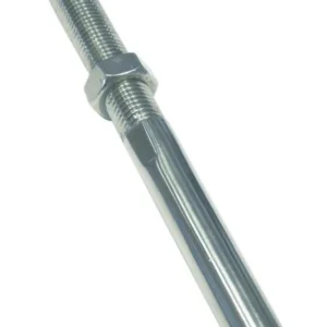 Anschlussklemme mit Rechtsgewinde, A4 2 mm/M5 inkl. Mutter, 10 Stück
