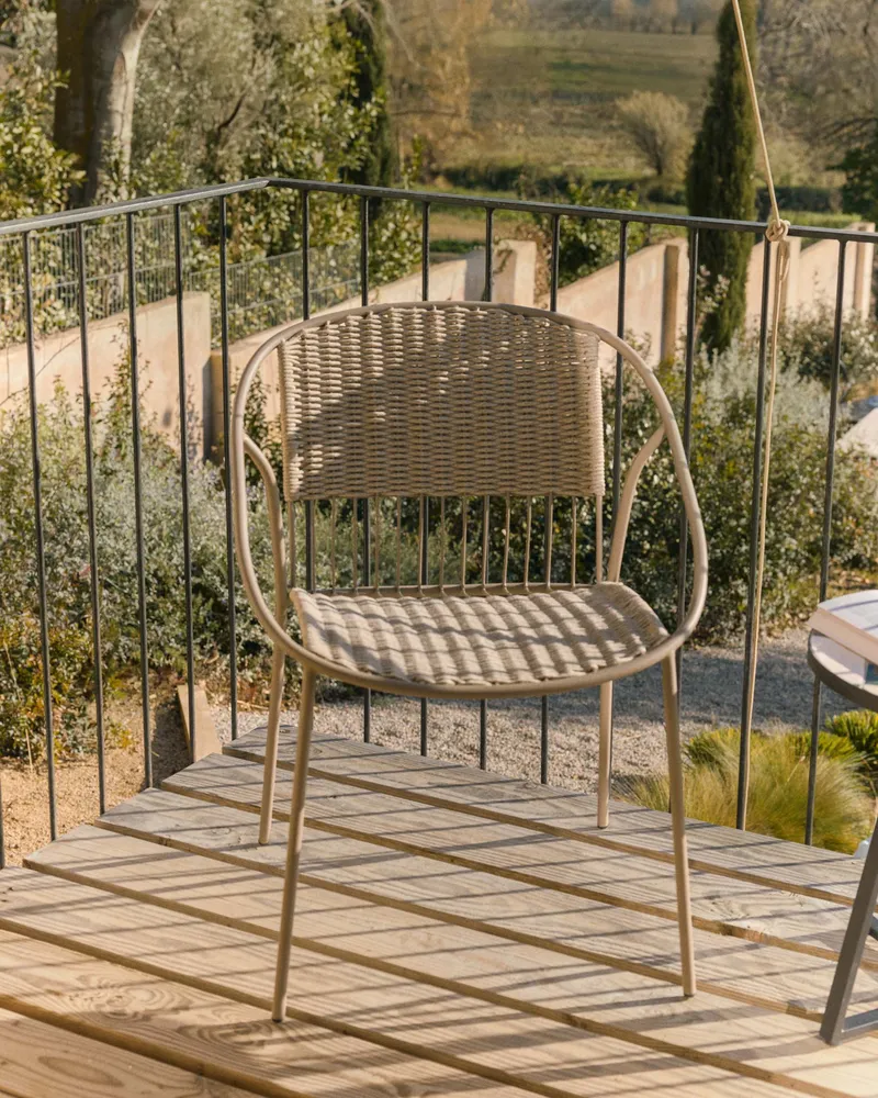 Gartenstuhl ATRANI taupe