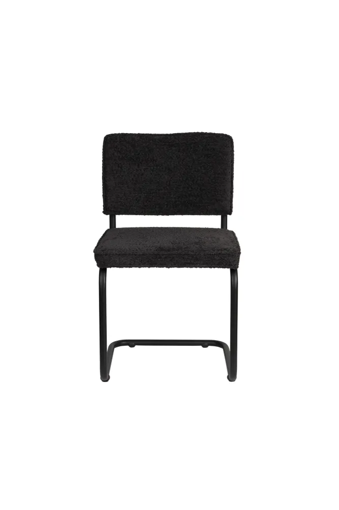 Kamm weicher Stuhl schwarz