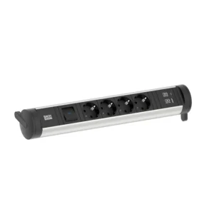 Cycle Basis Steckdosenleiste 4x 230V Mit USB AC Und Schalter (Europäische Steckdose) - 706.002
