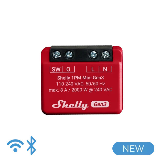 Shelly 1PM Mini Gen3