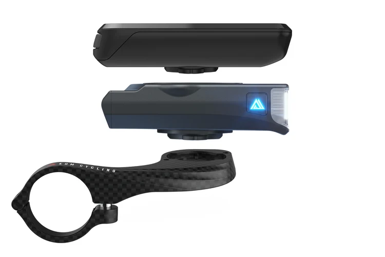 Bügelhalterung für GPS WAHOO KOM CYCLING Gelb
