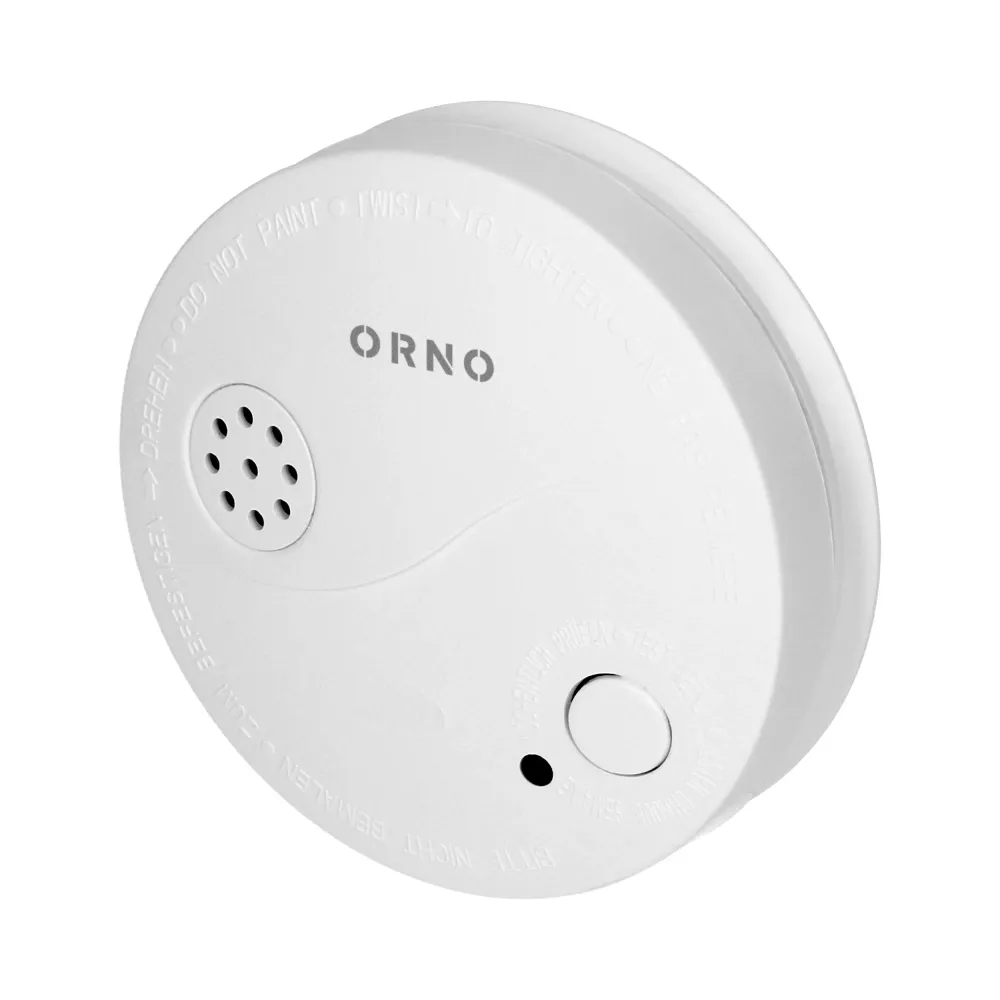 2x Orno Rauchmelder mit 9V Batterie Feuermelder-Set 10 Jahres Sensor 85dB EN 14604