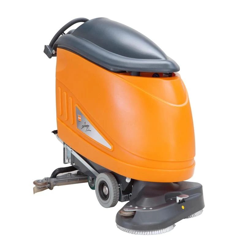 TASKI swingo 1650 BMS, Batteriebetriebene Scheuersaugmaschine für mittlere Flächen mit IntelliFlow, Radantrieb und innovat...