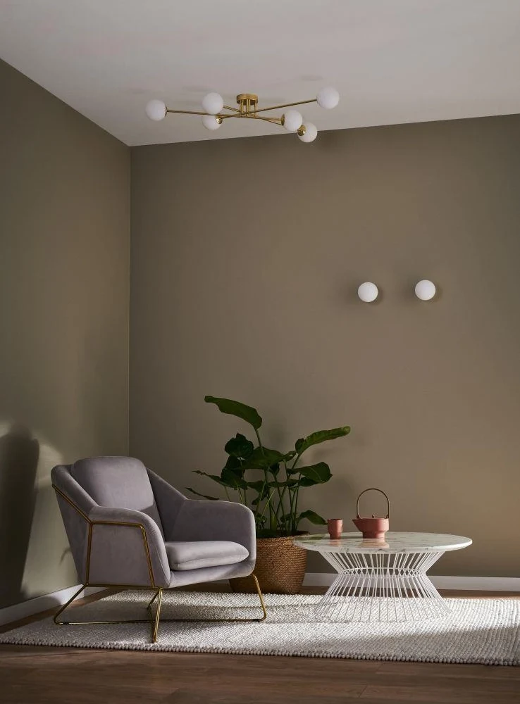 Deckenlampe ASTRA 4 schwarz mit Gold