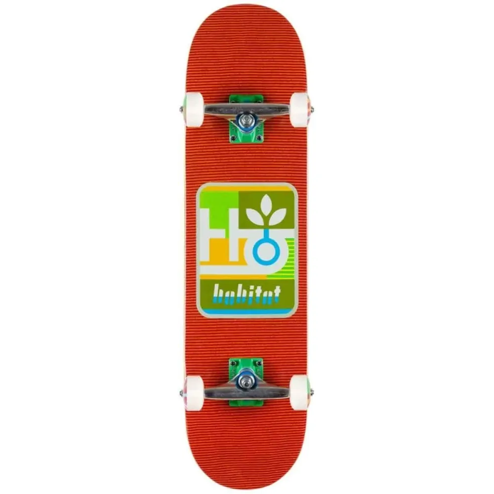 Habitat Mod Pod 7.875 Complete Skateboard Red
