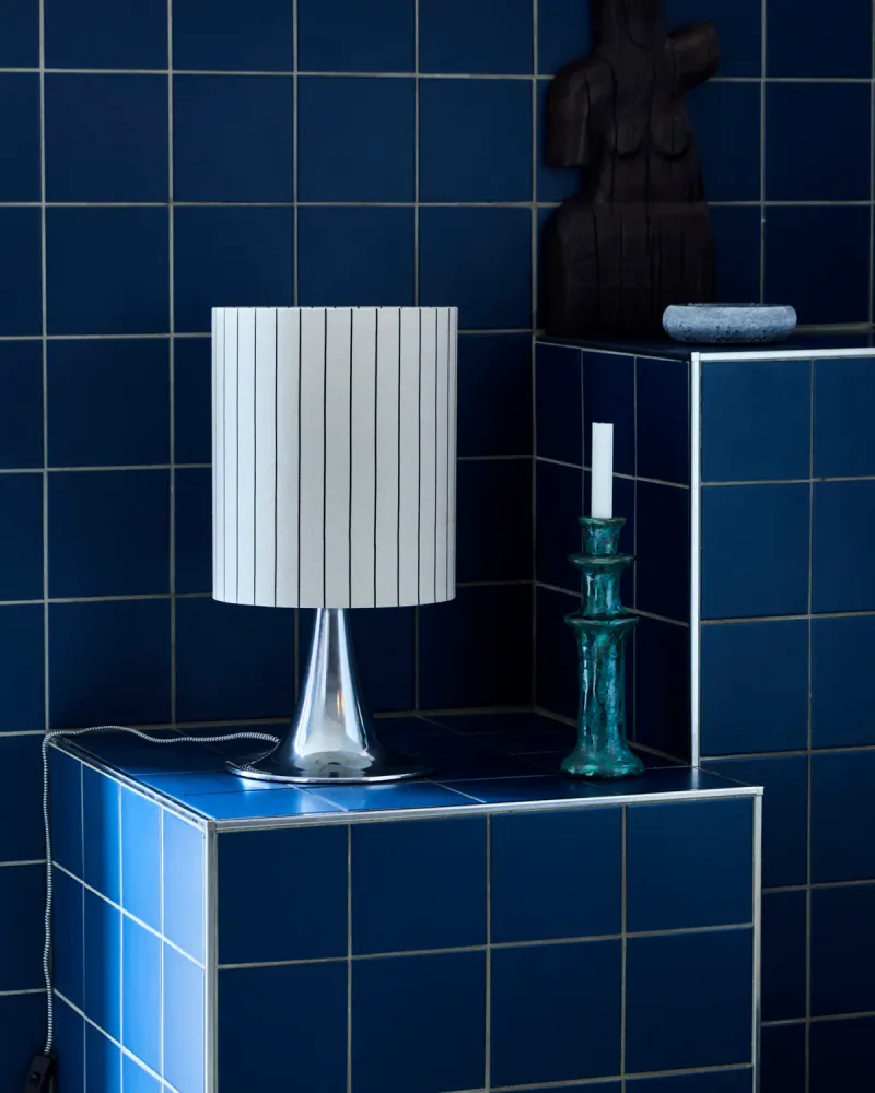 House Doctor Tischlampe silver finish