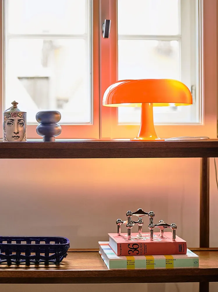 Tischlampe NESSINO orange