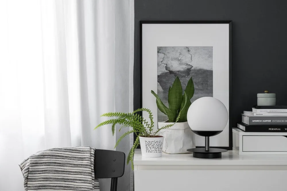 Tischlampe PLAAT pomarańczowy