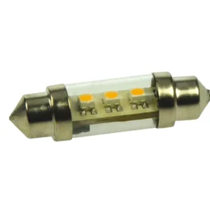 3 LED-Glühbirne 12V Soffitte Ø10,2 x 37 mm