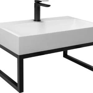 Waschbecken Konglomerat Goya 70 Cm+waschtischplatte