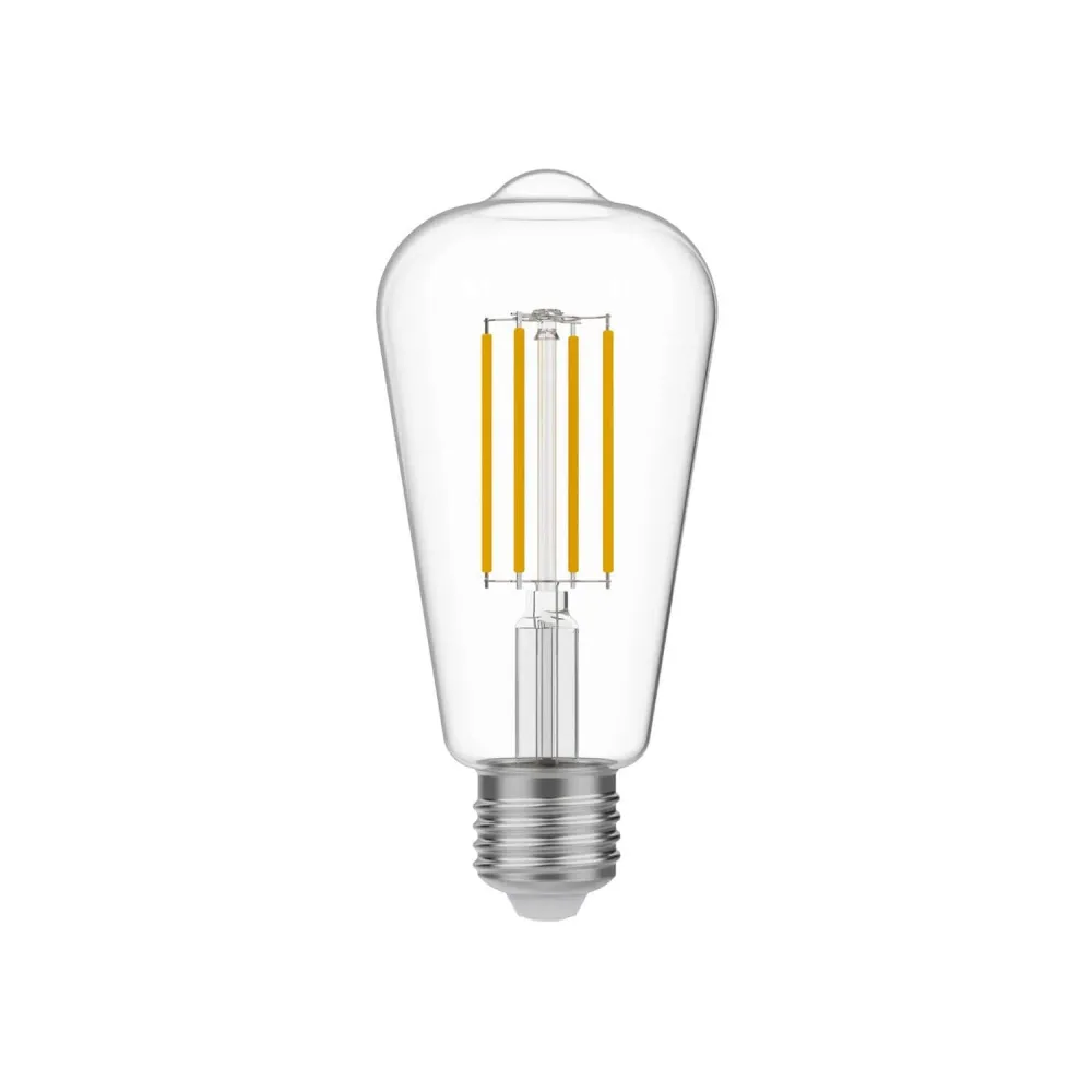 LED-Lampe Transparent Edison ST64 7W 806Lm E27 3500K Dimmbar – N02