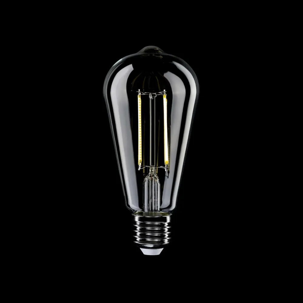 LED-Lampe Transparent Edison ST64 7W 806Lm E27 3500K Dimmbar – N02