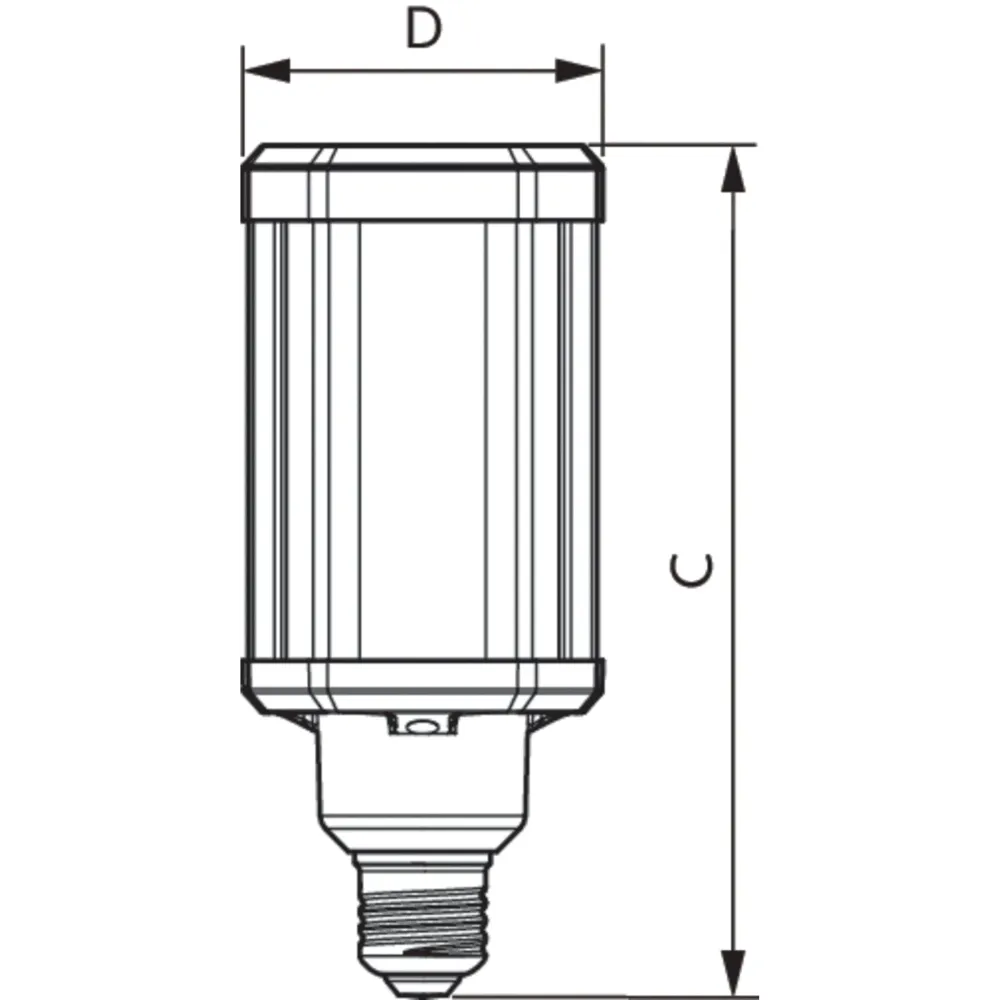 Philips Lighting - LED-Lampe/Multi-LED LED-Lampe E27 TForce LED #63814600 3000K