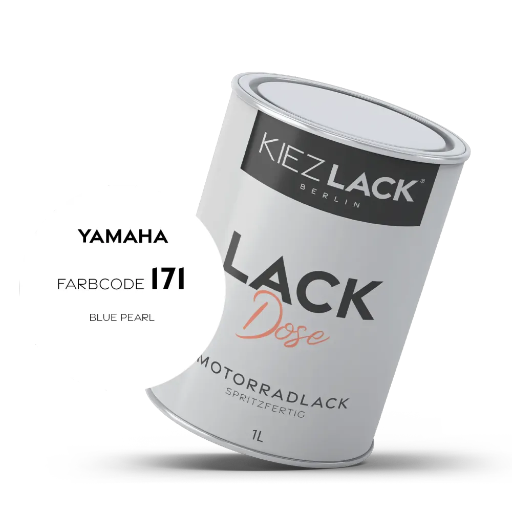 1K Motorradlack Basislack Lackdose Yamaha 171 BLUE PEARL