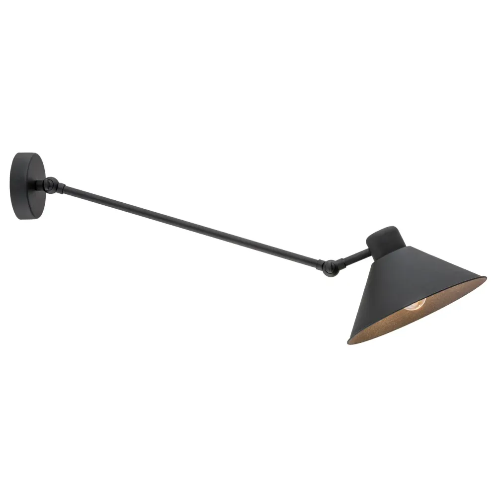 Argon Altea 1L Leselampe mit Schwenkarm, E27, Höhe 70 cm White