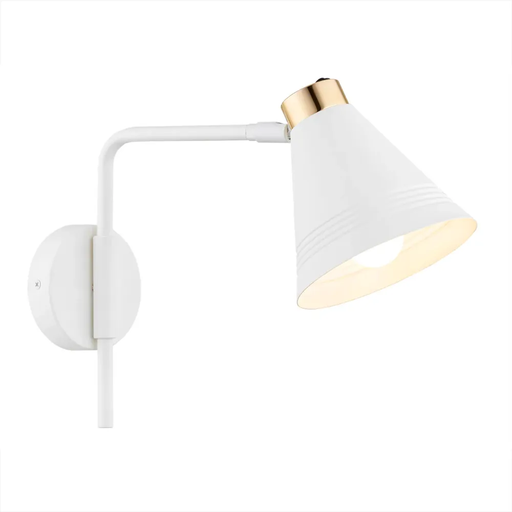 Argon Avalone 1L Wandleuchte E27 H 22cm White