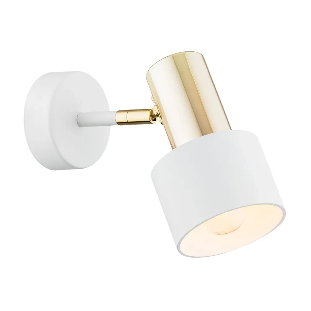 Argon Doria 1L Wandleuchte E27 H 16cm White