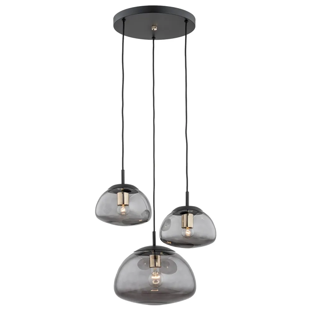 Argon Trini 3L Pendelleuchte E27 H 108cm