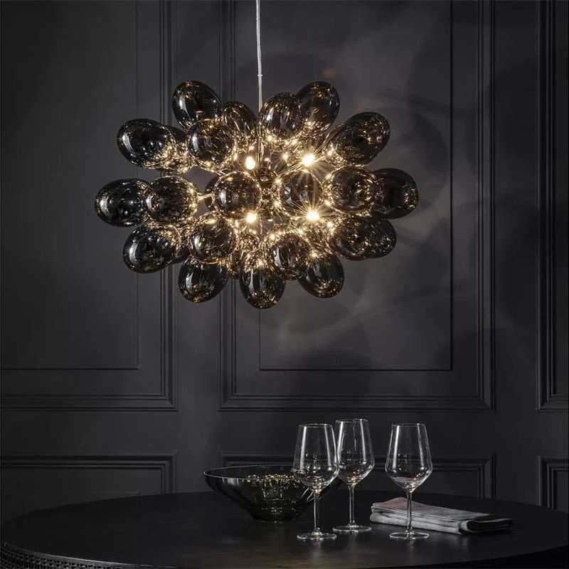 Postmoderner Luxus-Glaslüster Traubenform Diameter ATY Home Decor