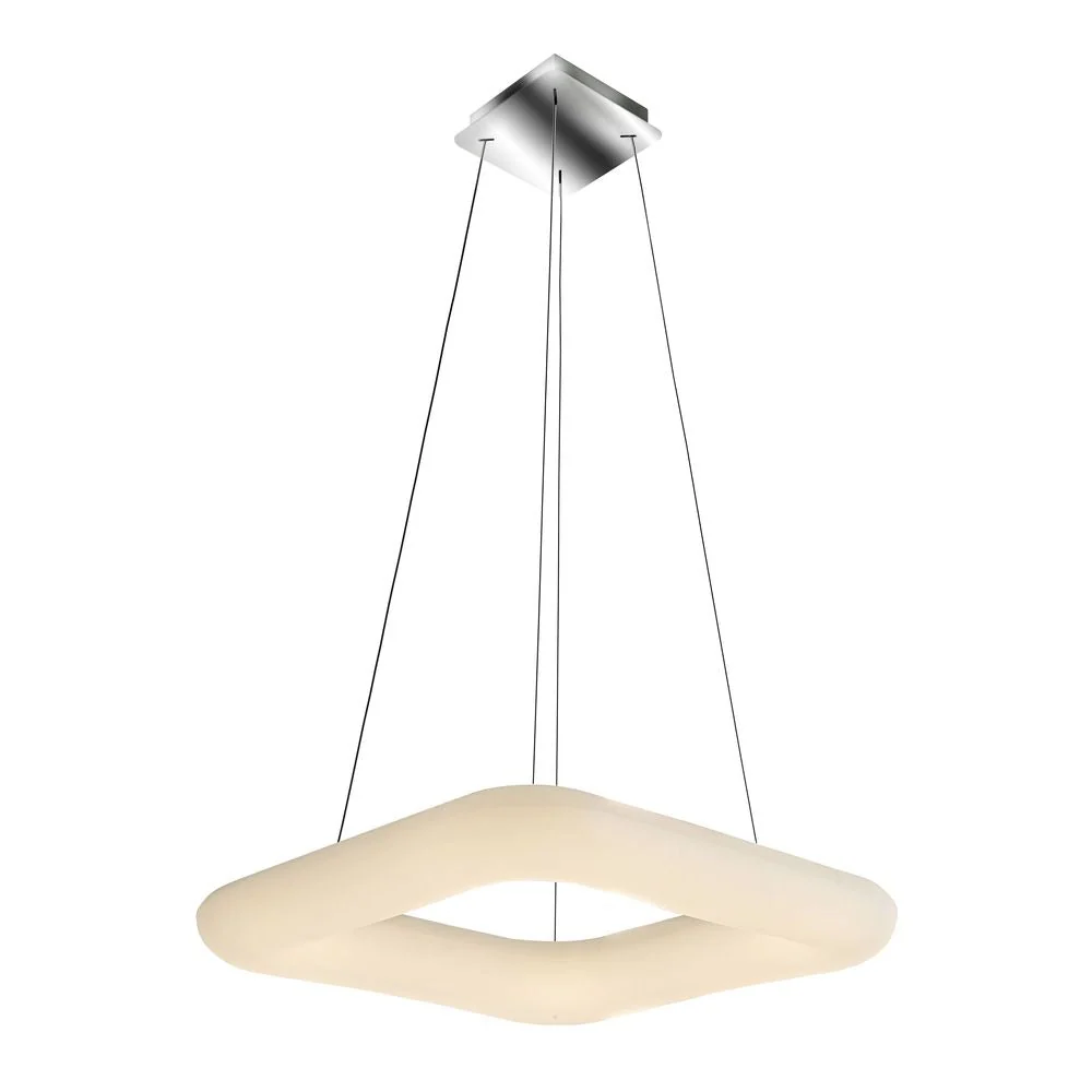 Azzardo DONUT Pendelleuchte 1L, weiß, LED LED