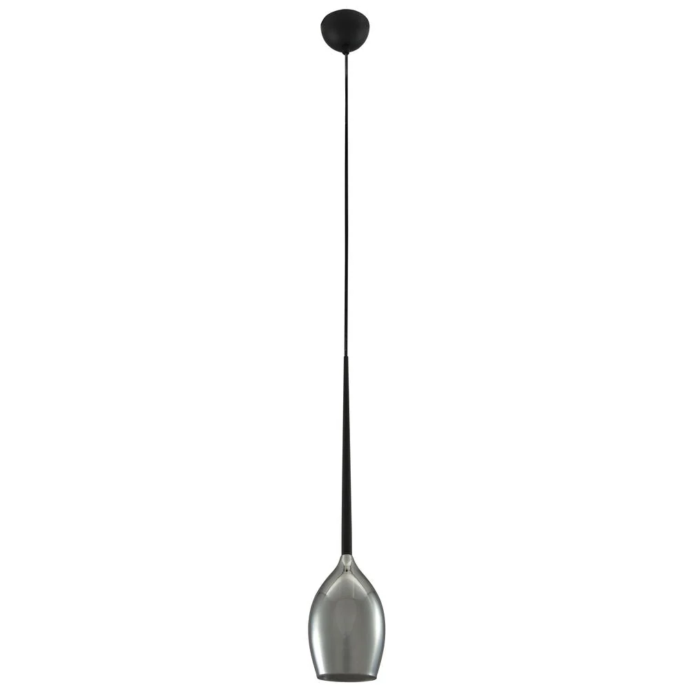Azzardo IZZA Pendelleuchte 1L, rauchig, E14