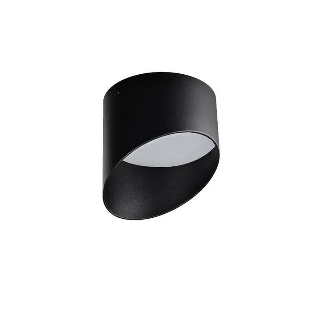 Azzardo MOMO Deckenleuchte 1L, schwarz, LED