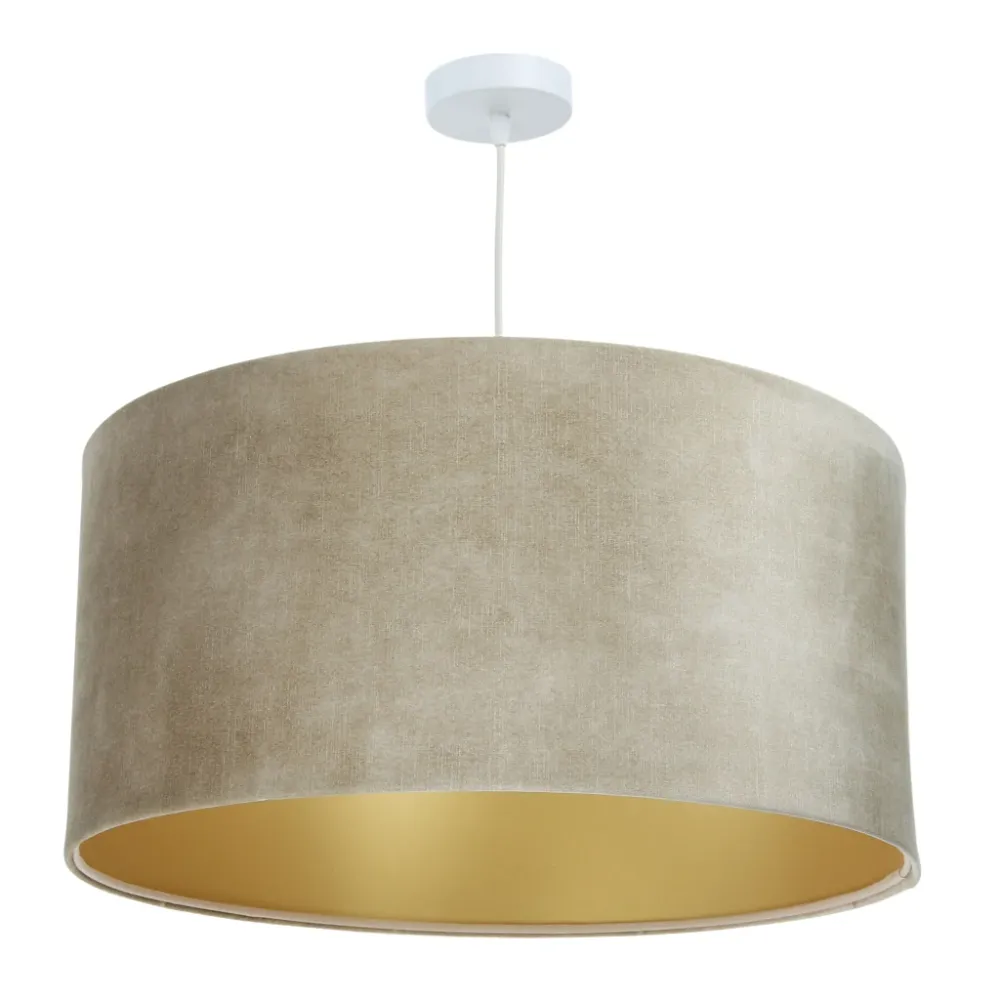 BPS Koncept Glamour 1L Deckenpendelleuchte E27 creme