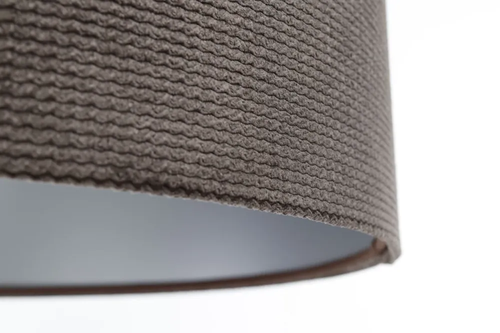 BPS Koncept Glamour 1L Deckenpendelleuchte E27 dunkelgrau