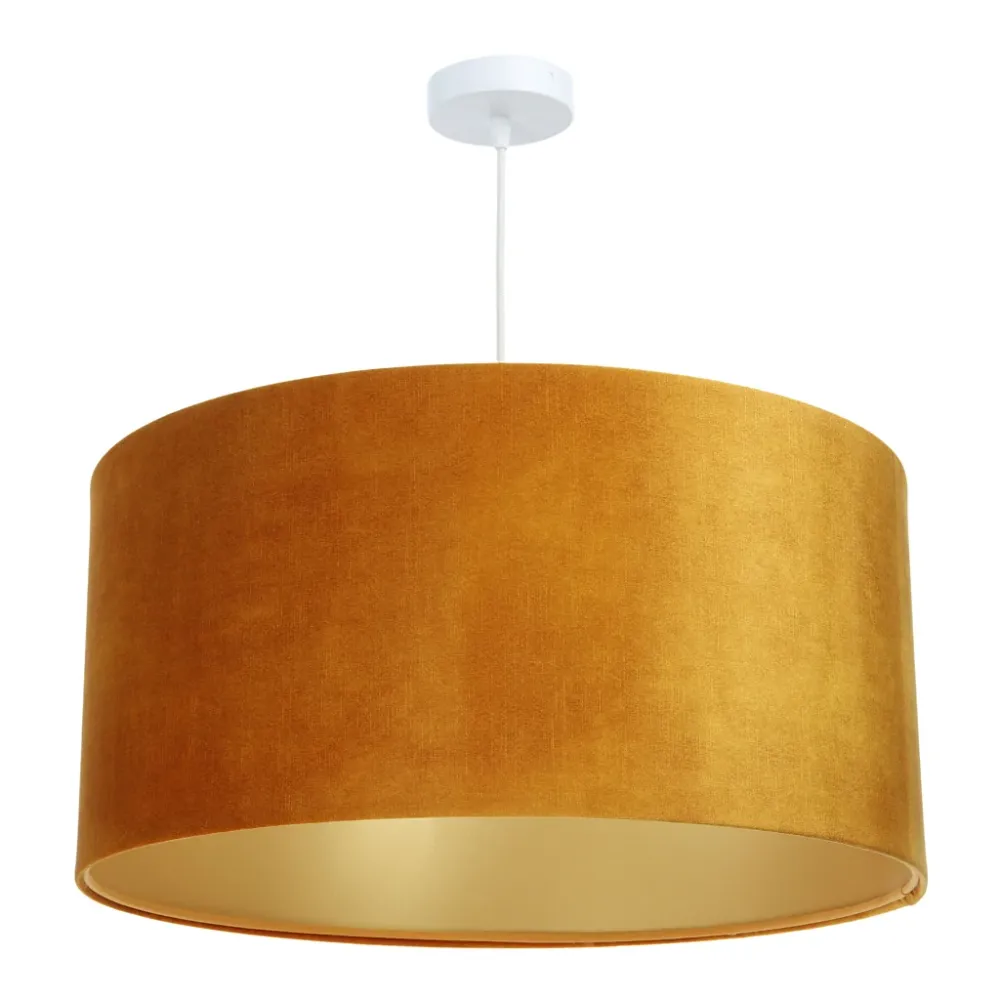 BPS Koncept Glamour 1L Deckenpendelleuchte E27 orange