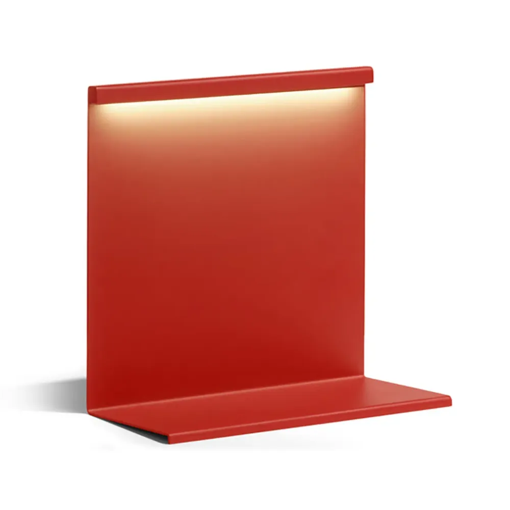B-Ware Hay Tischleuchte Lampe Led Mit Dimmer Rot Kunststoff Stahl Tomatenrot