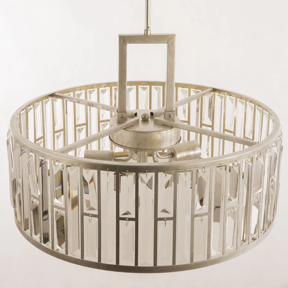 Pendelleuchte CosmoLight Kyiv 5L Metall D 55cm, E27