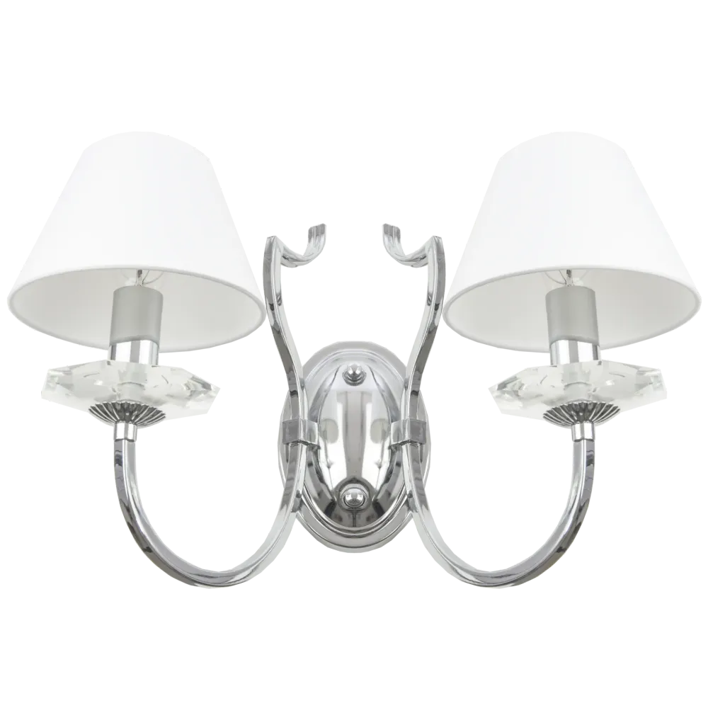 Wandleuchte CosmoLight RIGA 2L E14, B 33,5 cm