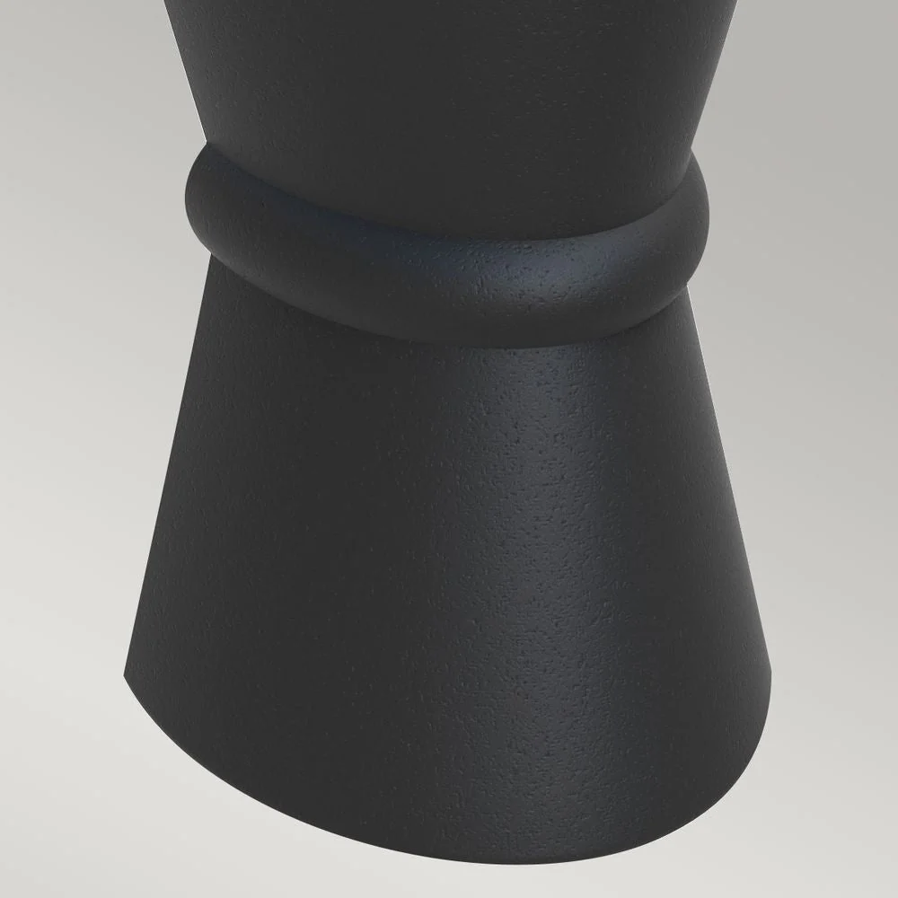 Außenwandleuchte Elstead Lighting (DUNGARVAN-BLK) Dungarvan Polymer E27 2L