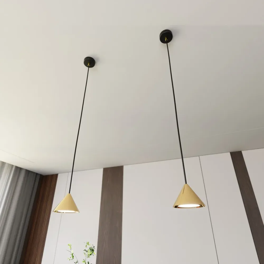 ELIT Pendelleuchte 1L, schwarz, GX53 Emibig