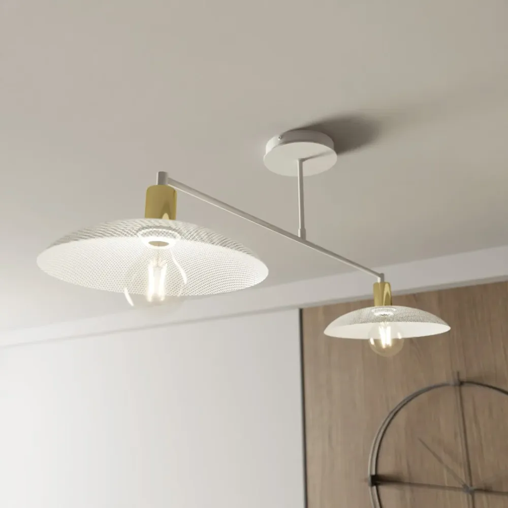Lineare Pendelleuchte SPIRIT 2L, D30 weiß, E27 Emibig