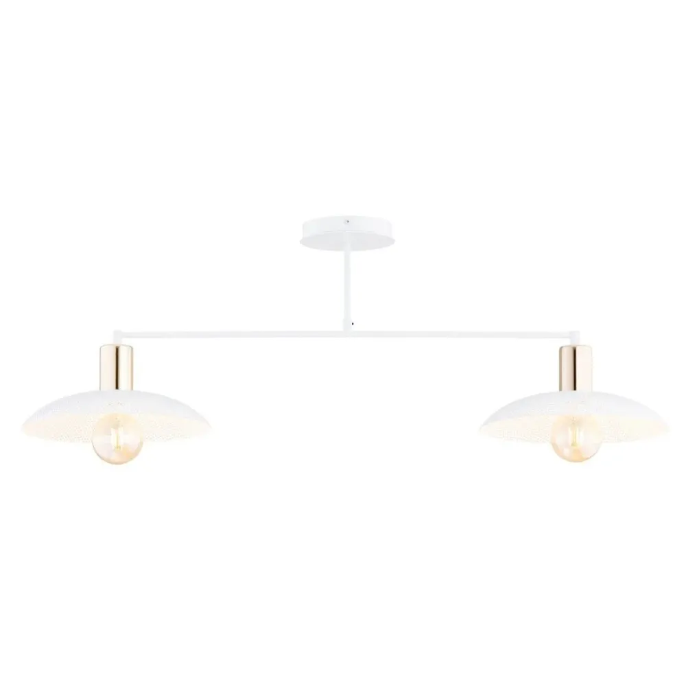 Lineare Pendelleuchte SPIRIT 2L, D30 weiß, E27 Emibig