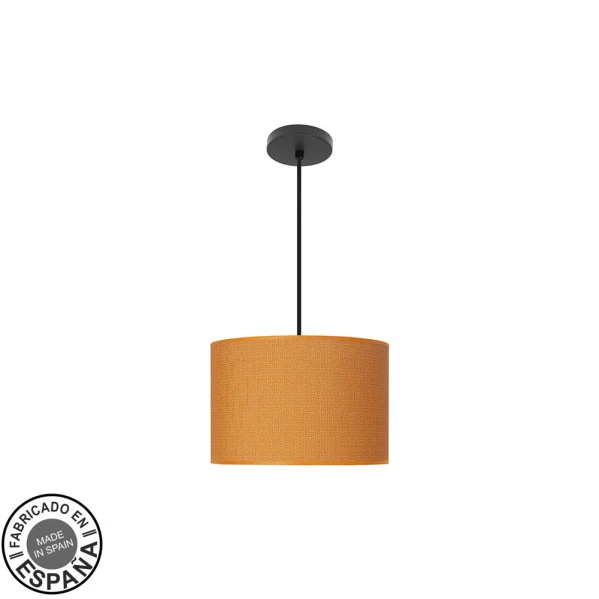 Fabrilamp Deckenpendelleuchte Moda, schwarzes Metall, E27