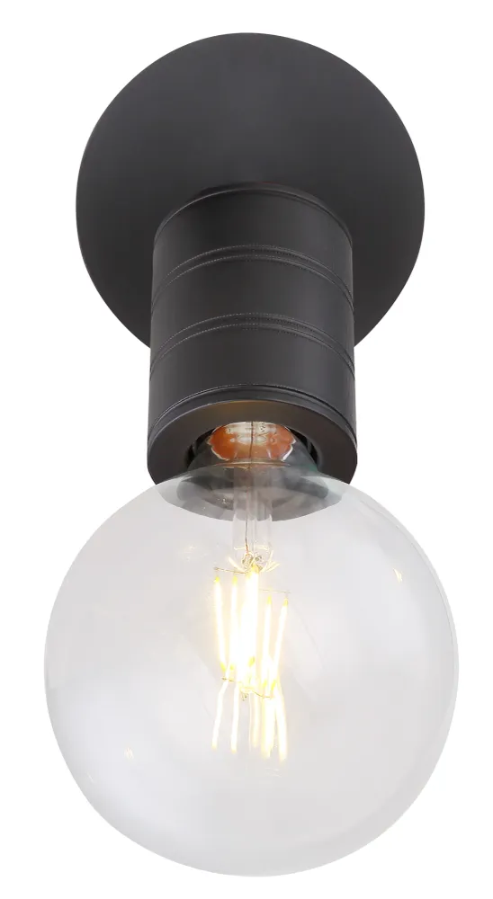 Globo Lighting Hermine Deckenpendelleuchte, Metall, Schwarz, E27
