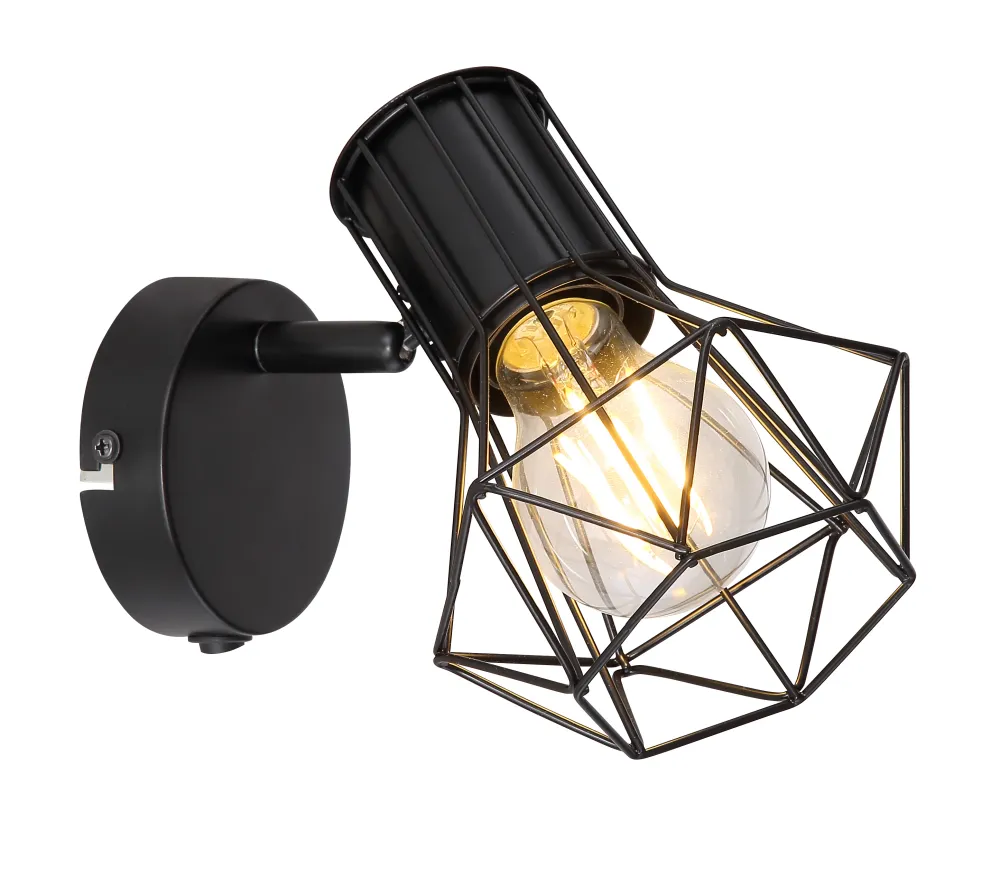 Globo Lighting Priska Pendelleuchte, Metall, Schwarz, E27