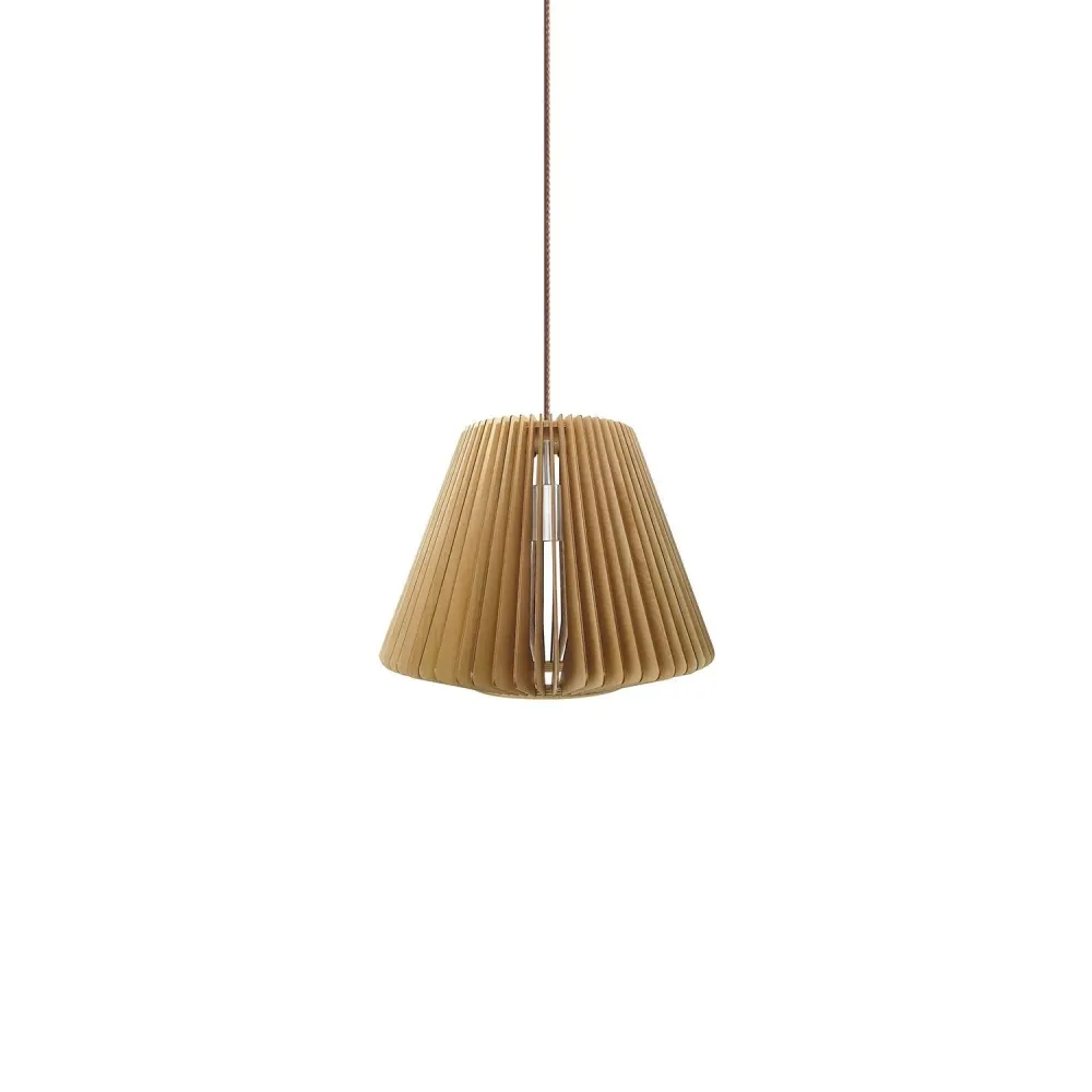 Pendelleuchte Ineslam BABACO Holz E27