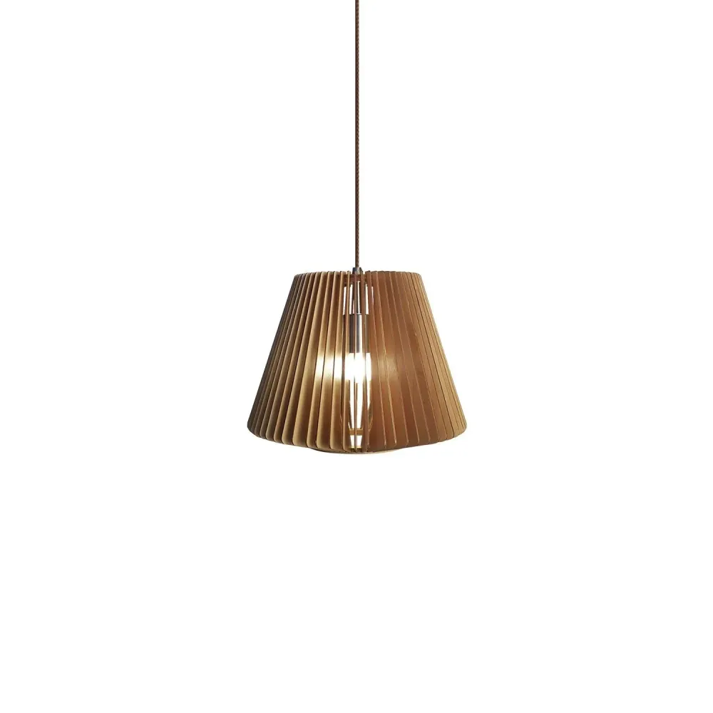 Pendelleuchte Ineslam BABACO Holz E27