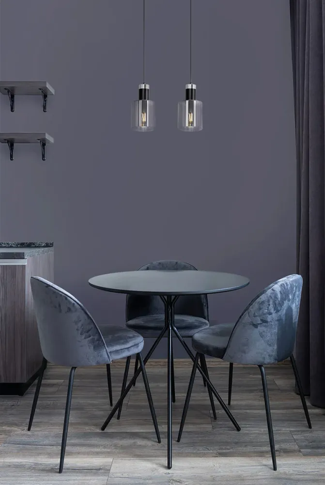 Kaja Brus 2L lineare Pendelleuchte E27 H 90,0 cm