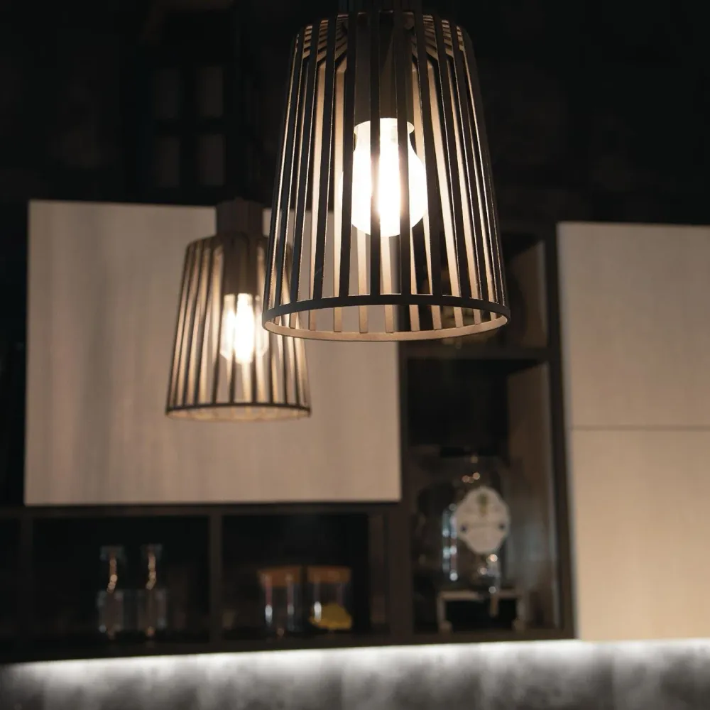 Pendant lamp Luce Ambiente e Design DAYTON Metal E27