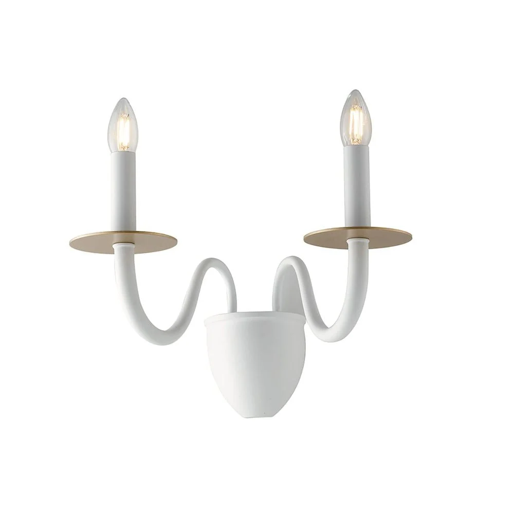 Wall sconce lamp Luce Ambiente e Design ARMSTRONG Metal E14 White