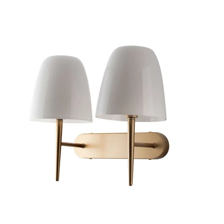 Wall sconce lamp Luce Ambiente e Design ARES metal E14 White
