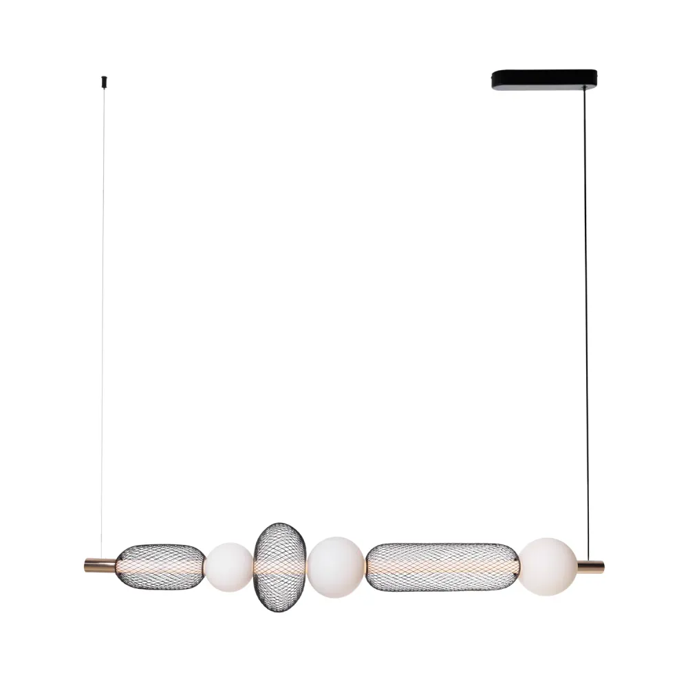 Maxlight Bora 1L lineare LED-Pendelleuchte, L 130 cm