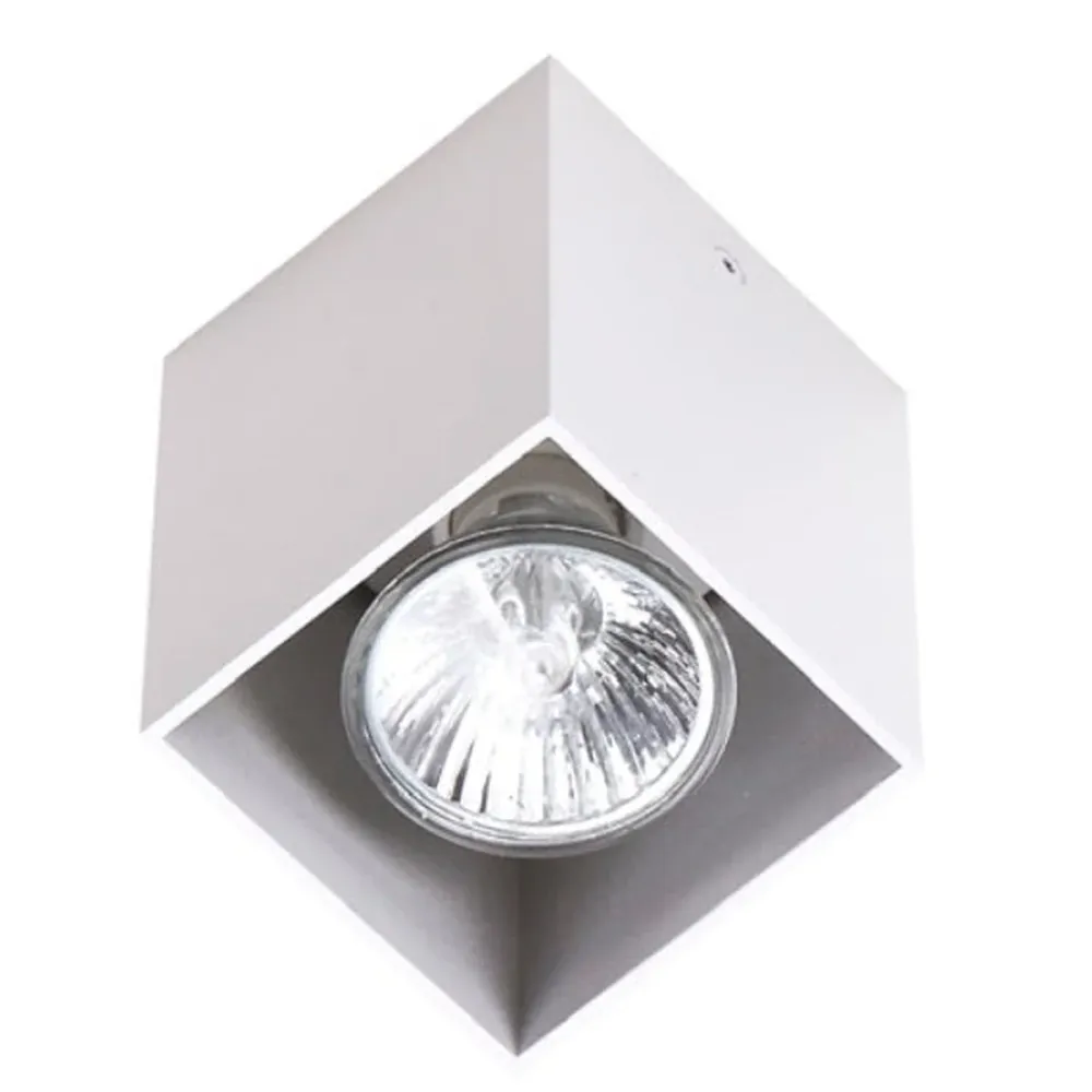 Maxlight Pet Square 1L Deckenstrahler GU10, B 7 cm White