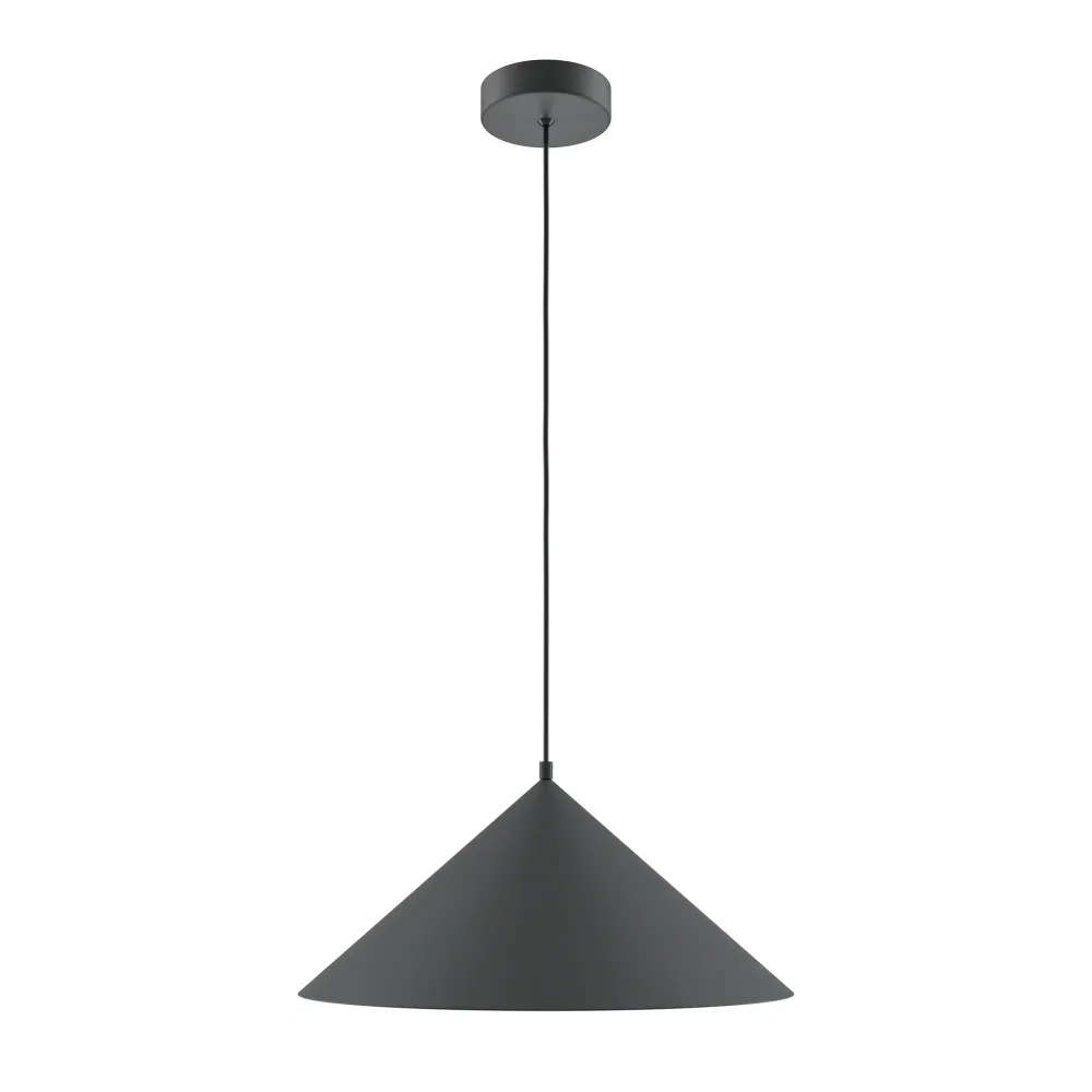 Maytoni Basic Colors 1L Pendelleuchte, E27, Durchmesser 35 cm Black