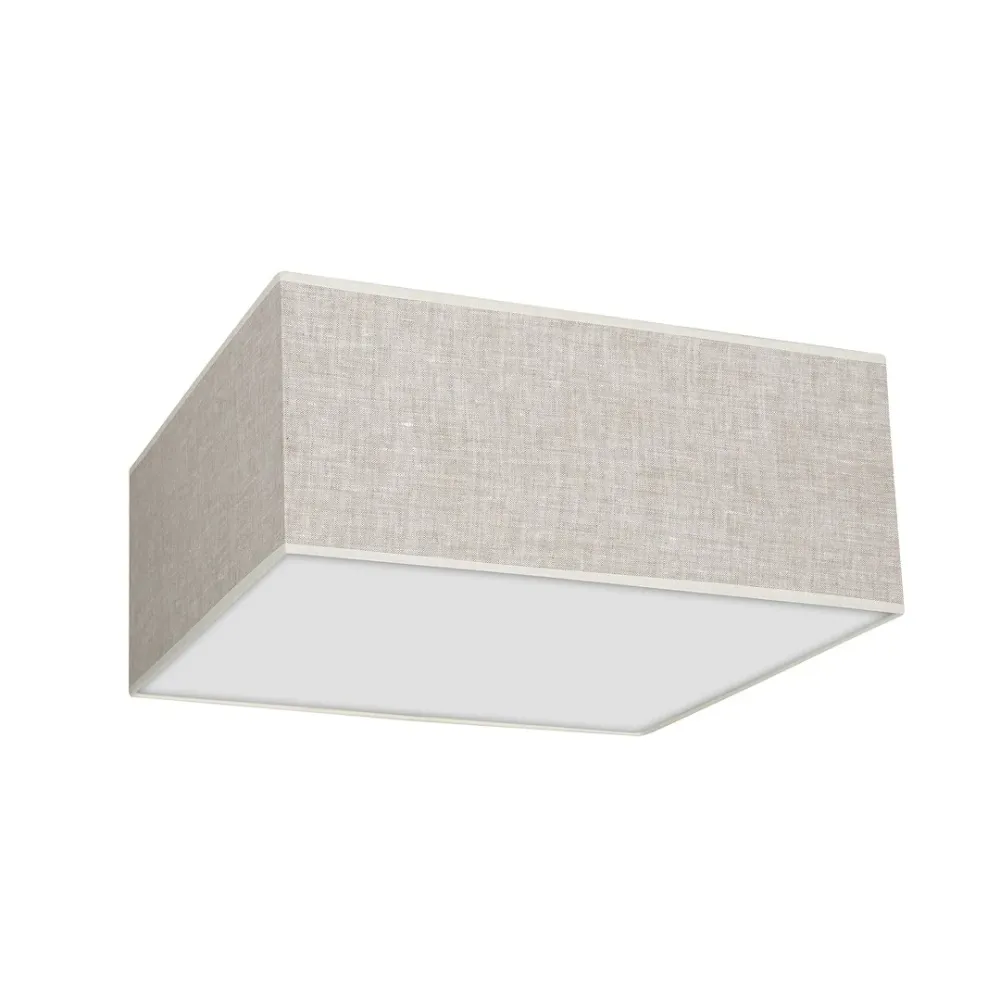 Milagro Lino 2L Deckenleuchte E27 H 13cm